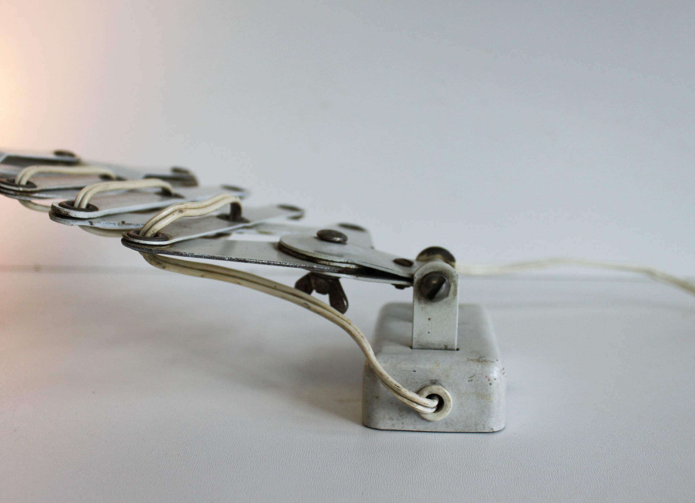 Industrial scissor lamp, 50s.