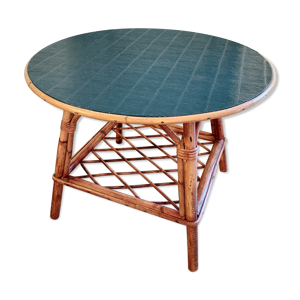 table basse en rotin