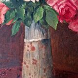 Ferdinand Schultz-Wettel (1872-1957) - Huile sur toile - Bouquet de fleurs