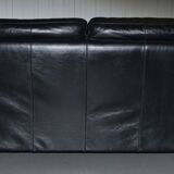 2-seater leather Natuzzi sofa with armchair