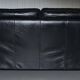 2-seater leather Natuzzi sofa with armchair