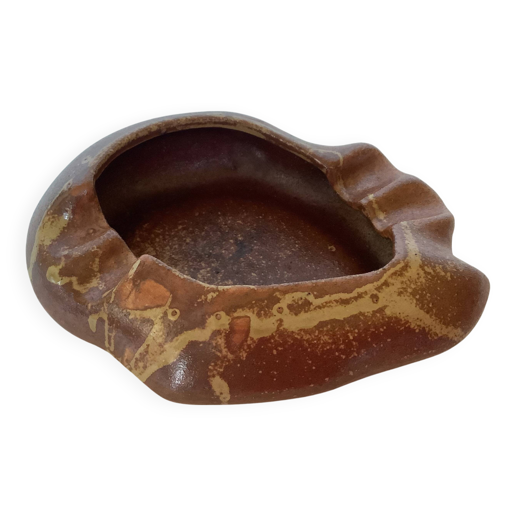 Gaubier ceramic stoneware ashtray