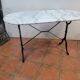 Table bistrot dessus marbre