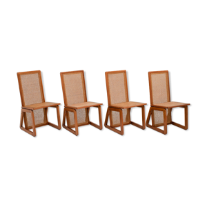 4 chaises de salle à