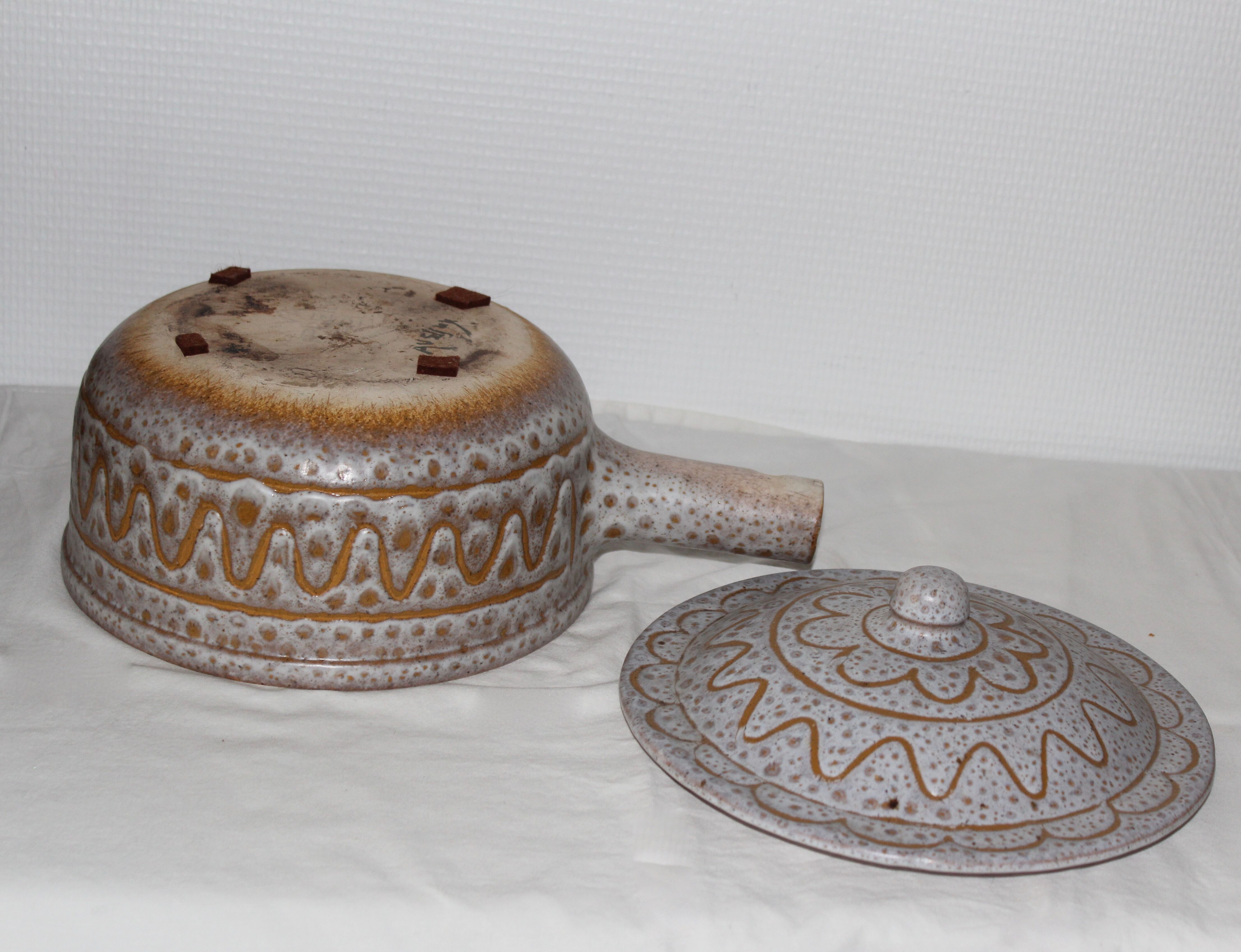 Caquelon signed Jean Austruy around 1950