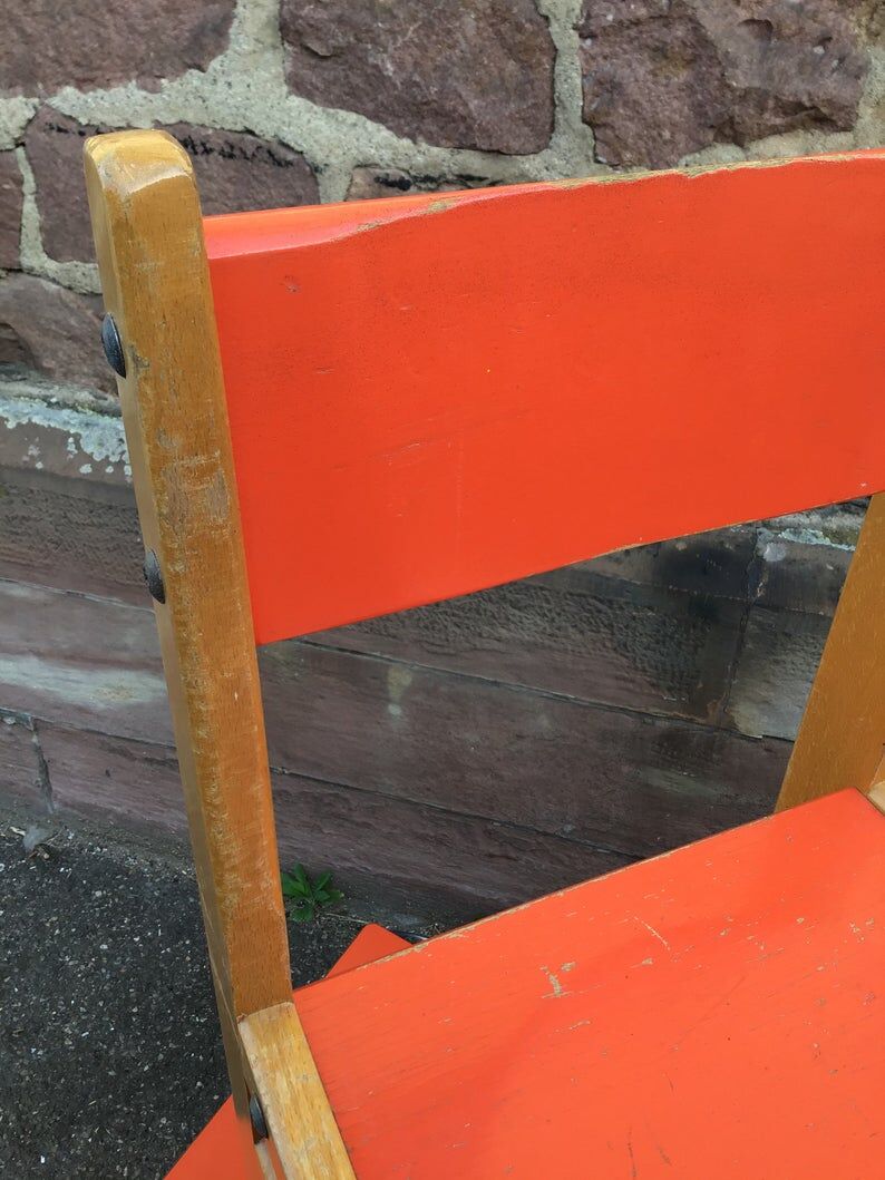 School desk and children's chair