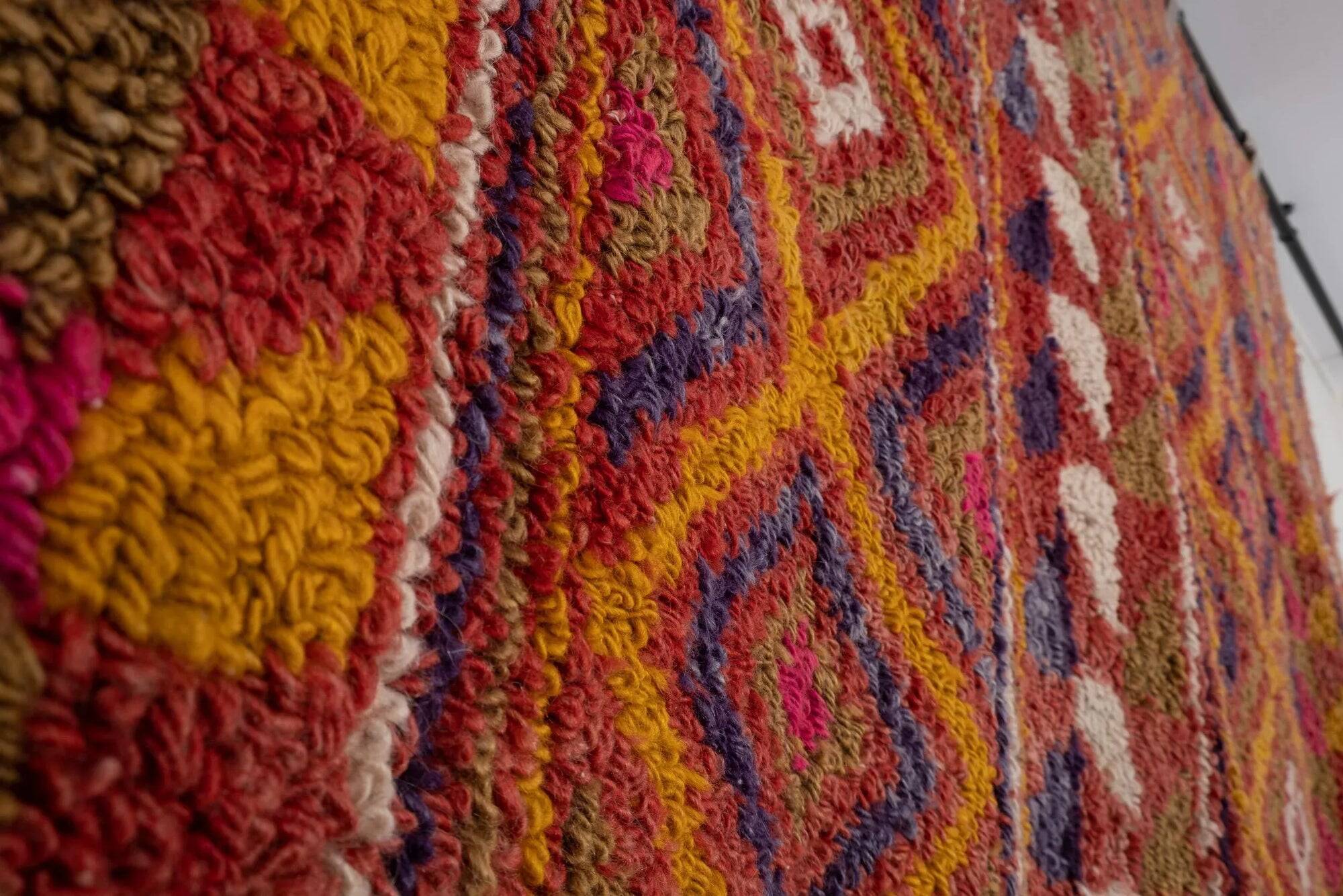 Tapis turc vintage fait main