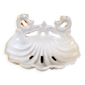 Porte-savon coquille Saint-Jacques en Fonte
