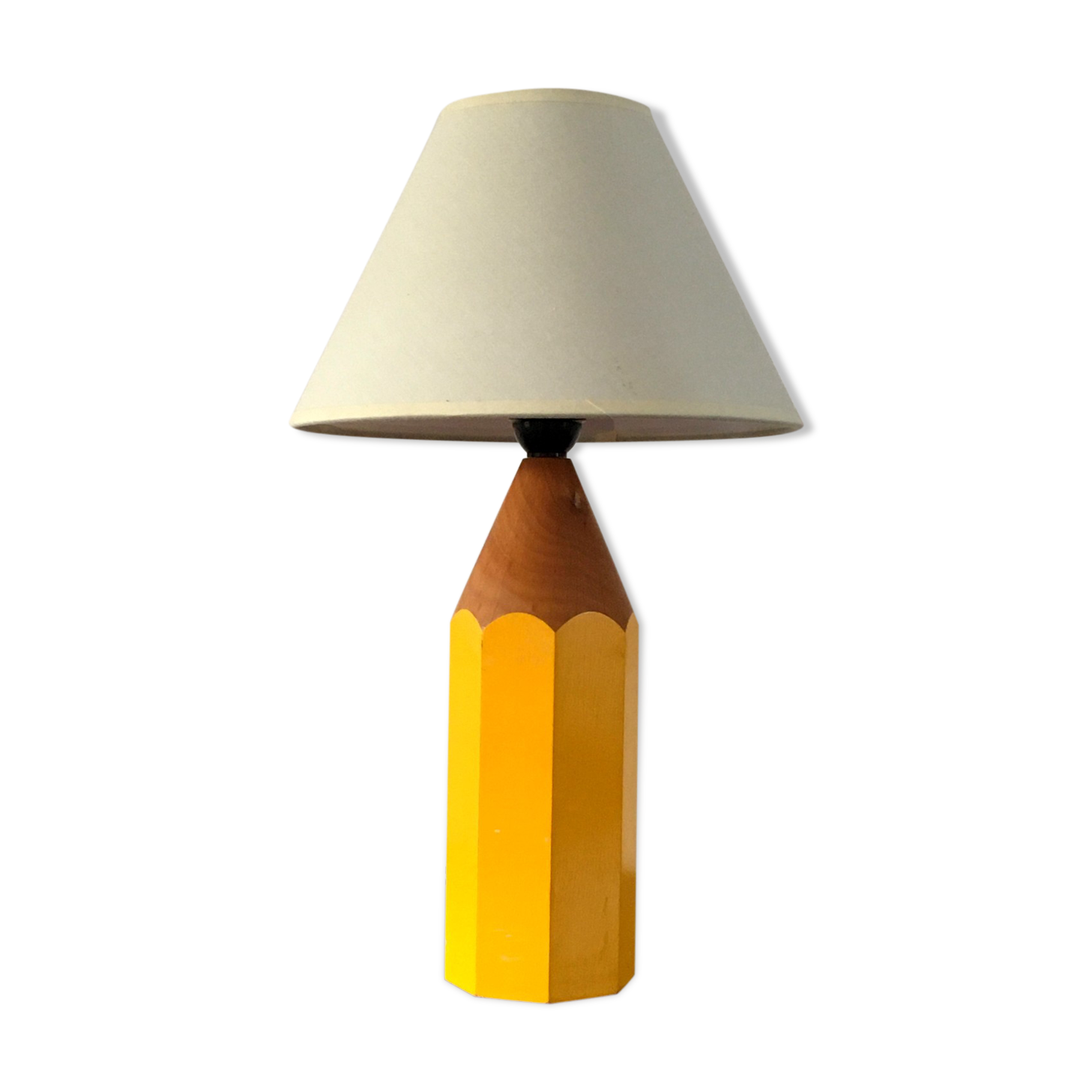 Vintage 80s pencil lamp