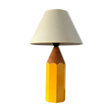 Vintage 80s pencil lamp