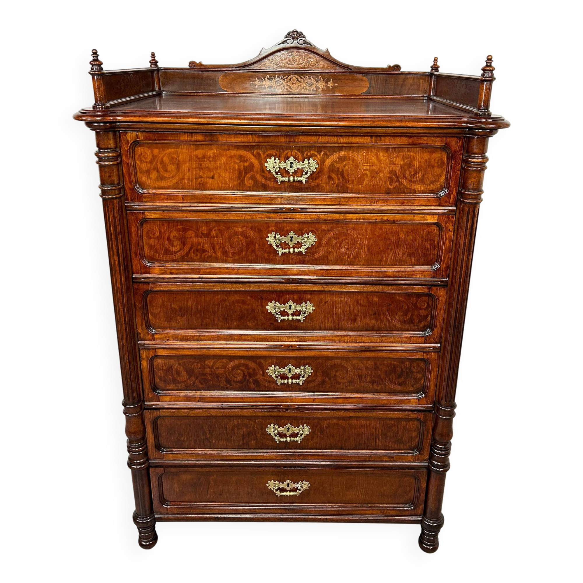 Art Nouveau chest of drawers by Jacob & Josef Kohn