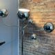 5-arm articulated design lamppost