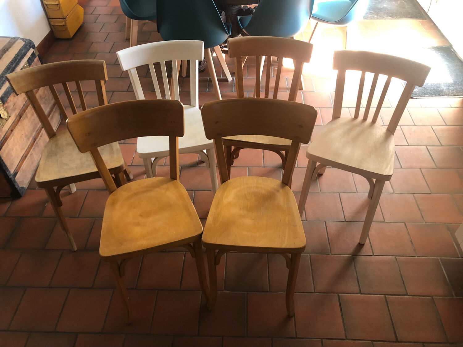 6 Baumann chairs