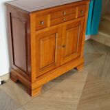 Meuble d’entrée-buffet d’appui-Louis Philippe- 1 tiroir-2 portes Merisier