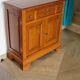 Entryway cabinet/sideboard - Louis Philippe style - 1 drawer - 2 doors - Cherry wood