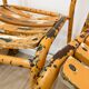 Pair of vintage bistro chairs "Street Art"
