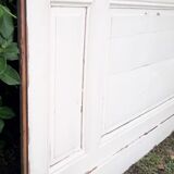 Woodwork 89x172cm painted 3 panels, 19th