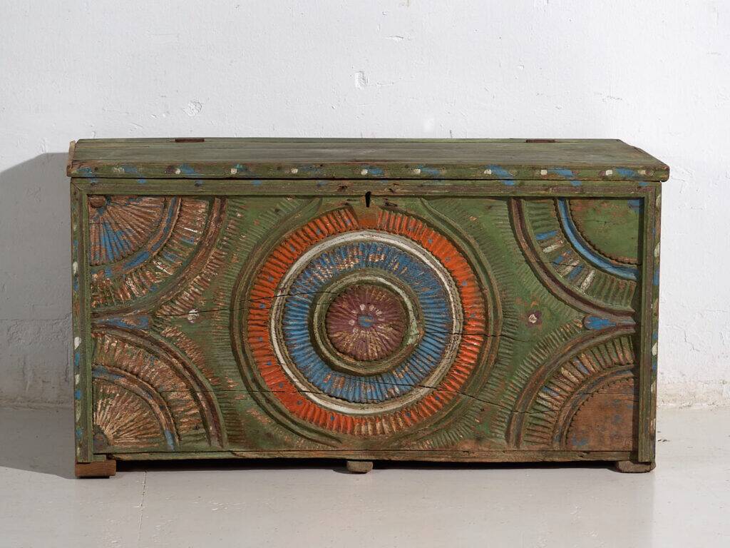 Old carved mallet in folk art style (c.1900) #79