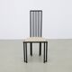 6x Postmodern Dining Chair, 1980s NEW upholstery