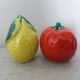 salt shaker pepper lemon tomato slip