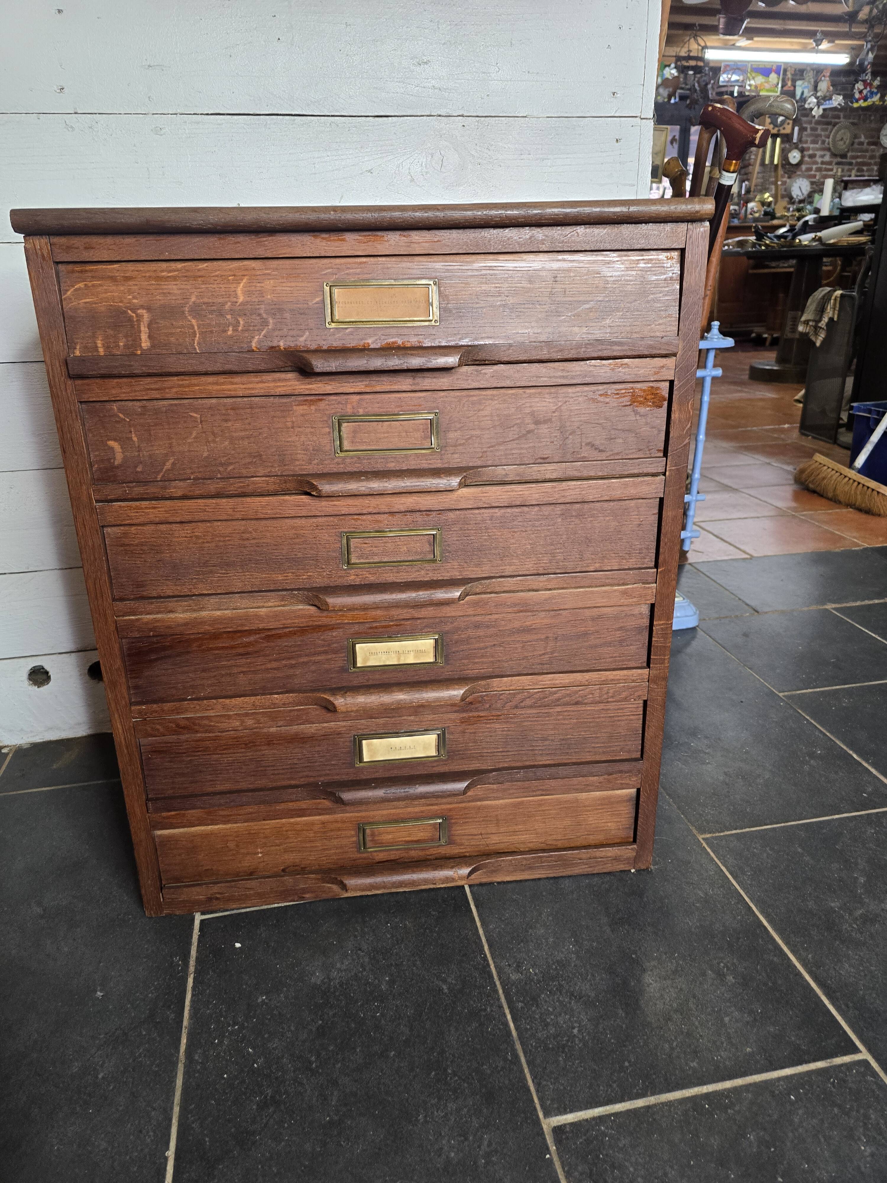 Oak paper loom furniture