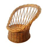 Vintage children's basket chair