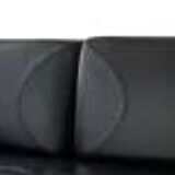 Canapé en cuir noir, Canapé design