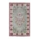Vintage Turkish Oushak rug 188x290 cm
