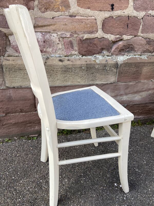 4 Chaises bistrot Brasserie bentwood bistrot chair shabby chic baumann bois & stratifié mid century