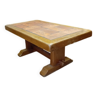 Table basse vintage signée Garnier