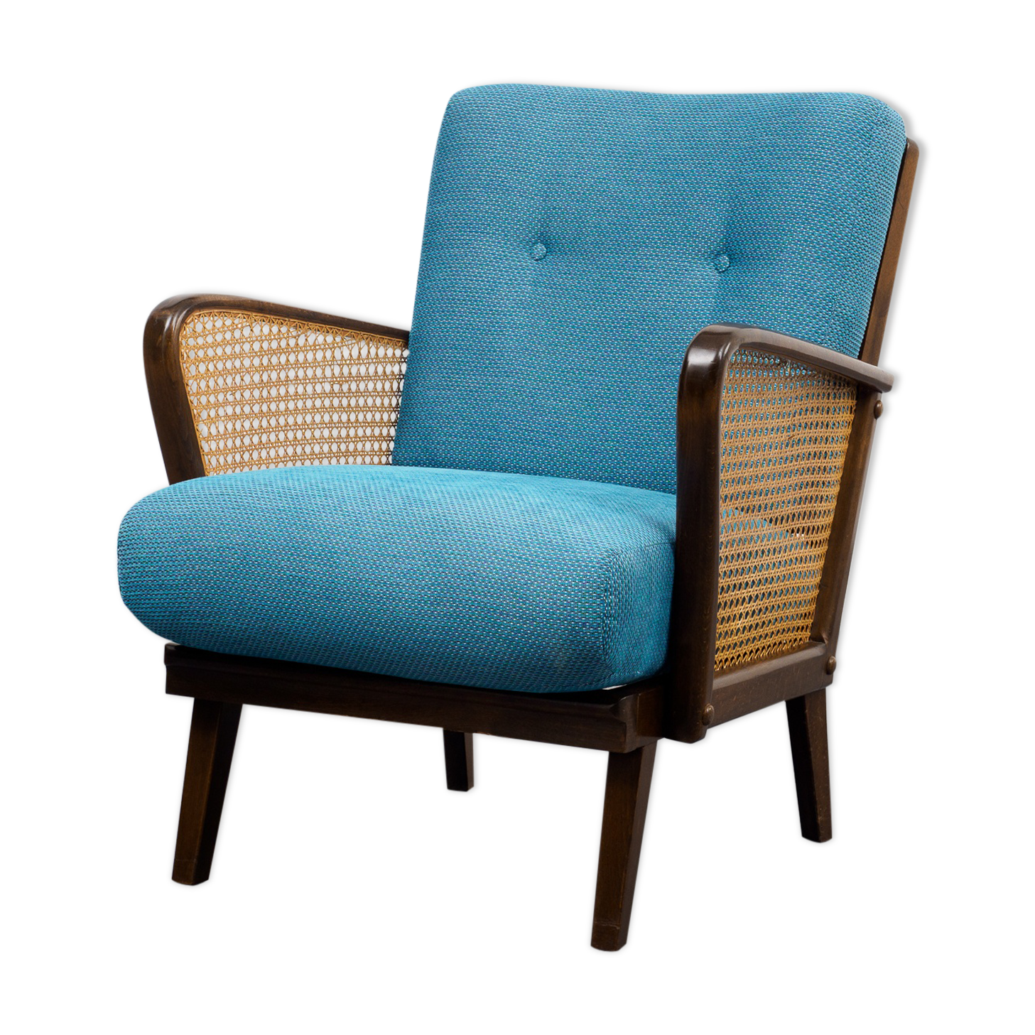 Fauteuil vintage refait à neuf