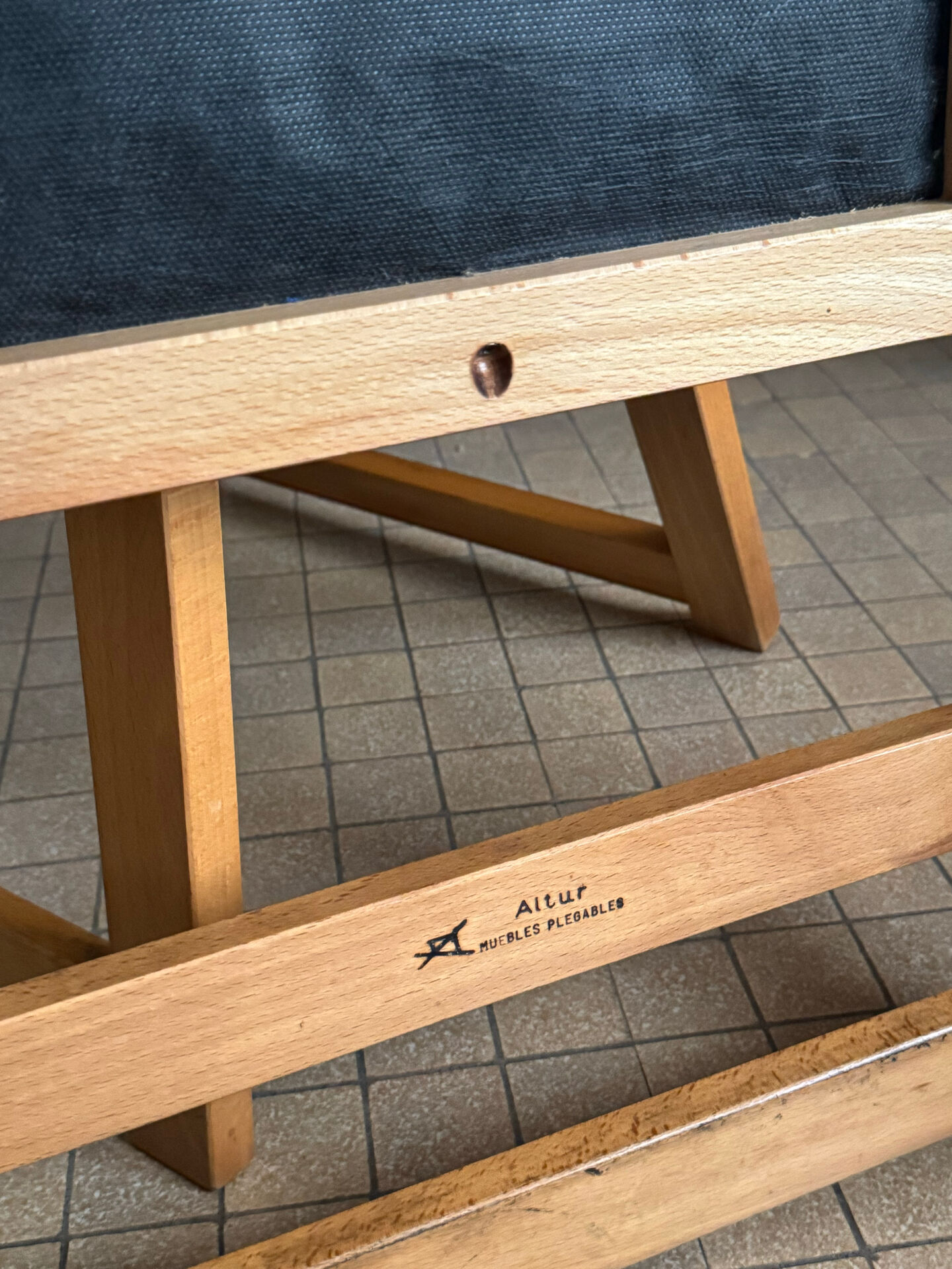 2 chaises pliante