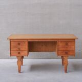Oak danish mid-century desk
