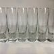 6 bubble flutes with a foot in the Kosta Boda style