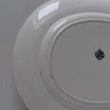 Plat ovale ancien J.Vieillard Bordeaux