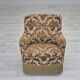 1960s, Danish armchair, furniture velour fabric, ash wood.