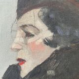 Painting, old portrait