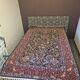 Grand Tapis Kashan Chasse Bleu Nuit 146x222 – Scène Animée