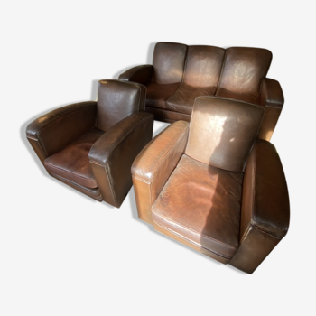 Canapé & fauteuils club cuir