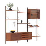 3-Bay wall unit by Poul Cadovius