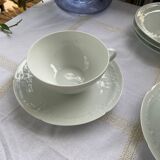 Ensemble tasses théière et pot à lait