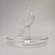 Lalique France – Coupelle en cristal à l’oiseau satiné, modèle vintage