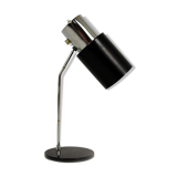 Black & Silver Table Lamp by Josef Hurka for Napako, 1970s