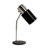 Black & Silver Table Lamp by Josef Hurka for Napako, 1970s