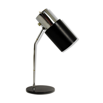 Black & Silver Table Lamp by Josef Hurka for Napako, 1970s