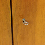 Bibliothèque du milieu du siècle en noyer par Jitona, Tchécoslovaquie