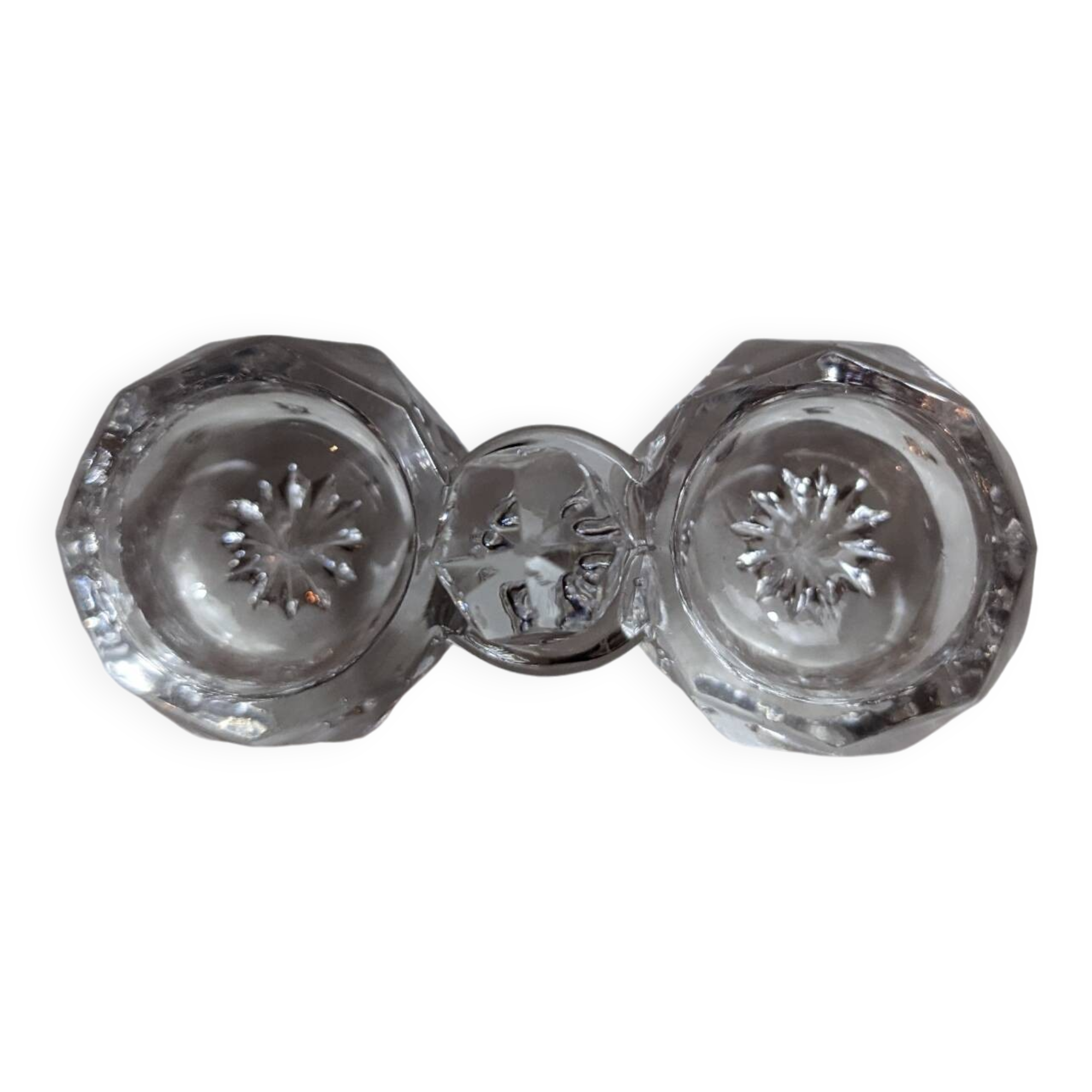 Double crystal salt shaker