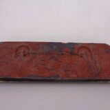 Studio ceramic butterfly wall plaque by Gerhard Liebenthron, Germany, 1982.