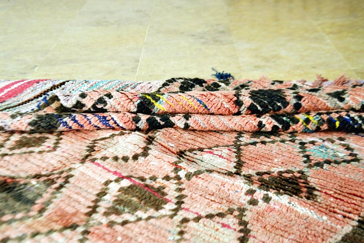 Tapis Boujaad vintage 260 x 135 cm
