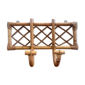Portemanteau en rotin